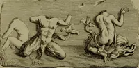 An illustration from Recueil d'antiquités égyptiennes, étrusques, greques et romaines (1752)