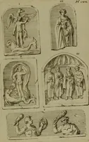 An illustration from Recueil d'antiquités égyptiennes, étrusques, greques et romaines (1752)