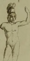 An illustration from Recueil d'antiquités égyptiennes, étrusques, greques et romaines (1752)