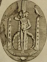 An illustration from Recueil d'antiquités égyptiennes, étrusques, greques et romaines (1752)
