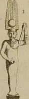 An illustration from Recueil d'antiquités égyptiennes, étrusques, greques et romaines (1752)