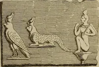 An illustration from Recueil d'antiquités égyptiennes, étrusques, greques et romaines (1752)