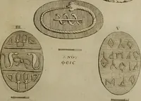 An illustration from Recueil d'antiquités égyptiennes, étrusques, greques et romaines (1752)