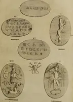 An illustration from Recueil d'antiquités égyptiennes, étrusques, greques et romaines (1752)