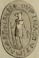 An illustration from Recueil d'antiquités égyptiennes, étrusques, greques et romaines (1752)