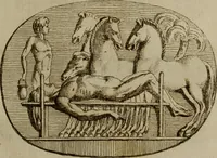 An illustration from Recueil d'antiquités égyptiennes, étrusques, greques et romaines (1752)