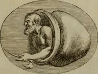 An illustration from Recueil d'antiquités égyptiennes, étrusques, greques et romaines (1752)
