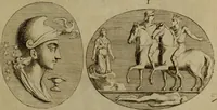 An illustration from Recueil d'antiquités égyptiennes, étrusques, greques et romaines (1752)