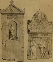 An illustration from Recueil d'antiquités égyptiennes, étrusques, greques et romaines (1752)