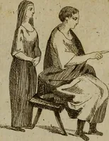 An illustration from Recueil d'antiquités égyptiennes, étrusques, greques et romaines (1752)