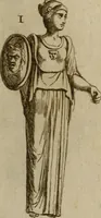 An illustration from Recueil d'antiquités égyptiennes, étrusques, greques et romaines (1752)