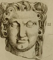 An illustration from Recueil d'antiquités égyptiennes, étrusques, greques et romaines (1752)