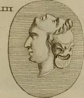 An illustration from Recueil d'antiquités égyptiennes, étrusques, greques et romaines (1752)