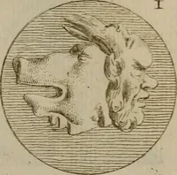 An illustration from Recueil d'antiquités égyptiennes, étrusques, greques et romaines (1752)