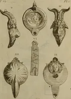 An illustration from Recueil d'antiquités égyptiennes, étrusques, greques et romaines (1752)