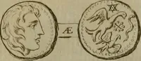 An illustration from Recueil d'antiquités égyptiennes, étrusques, greques et romaines (1752)