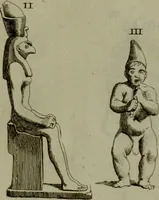 An illustration from Recueil d'antiquités égyptiennes, étrusques, greques et romaines (1752)
