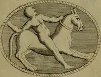 An illustration from Recueil d'antiquités égyptiennes, étrusques, greques et romaines (1752)