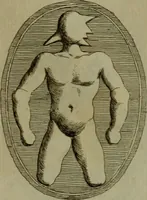 An illustration from Recueil d'antiquités égyptiennes, étrusques, greques et romaines (1752)