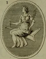 An illustration from Recueil d'antiquités égyptiennes, étrusques, greques et romaines (1752)