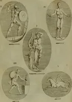 An illustration from Recueil d'antiquités égyptiennes, étrusques, greques et romaines (1752)