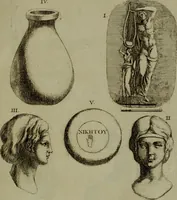 An illustration from Recueil d'antiquités égyptiennes, étrusques, greques et romaines (1752)