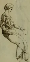An illustration from Recueil d'antiquités égyptiennes, étrusques, greques et romaines (1752)
