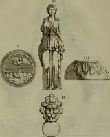 An illustration from Recueil d'antiquités égyptiennes, étrusques, greques et romaines (1752)
