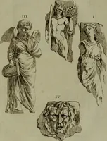 An illustration from Recueil d'antiquités égyptiennes, étrusques, greques et romaines (1752)