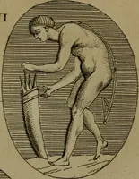 An illustration from Recueil d'antiquités égyptiennes, étrusques, greques et romaines (1752)