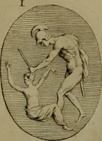 An illustration from Recueil d'antiquités égyptiennes, étrusques, greques et romaines (1752)