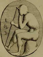 An illustration from Recueil d'antiquités égyptiennes, étrusques, greques et romaines (1752)