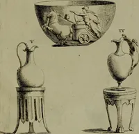 An illustration from Recueil d'antiquités égyptiennes, étrusques, greques et romaines (1752)