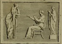 An illustration from Recueil d'antiquités égyptiennes, étrusques, greques et romaines (1752)
