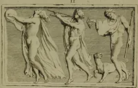 An illustration from Recueil d'antiquités égyptiennes, étrusques, greques et romaines (1752)