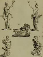 An illustration from Recueil d'antiquités égyptiennes, étrusques, greques et romaines (1752)
