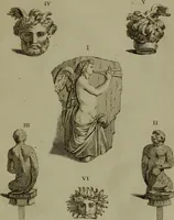 An illustration from Recueil d'antiquités égyptiennes, étrusques, greques et romaines (1752)