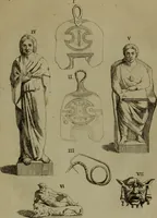 An illustration from Recueil d'antiquités égyptiennes, étrusques, greques et romaines (1752)