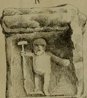 An illustration from Recueil d'antiquités égyptiennes, étrusques, greques et romaines (1752)