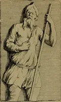 An illustration from Recueil d'antiquités égyptiennes, étrusques, greques et romaines (1752)