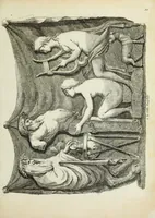 An illustration from Recueil d'antiquités romaines, ou, Voyage d'Italie : composé de 60 planches : dans lequel on trouve divers vases, autels, trepieds, arabesques et autres sujets gravés d'après les dessins que differens artistes ont fait pendant leur séjour en Italie, lesquels jusqu'à présent n'ont point encore été gravés (1771)
