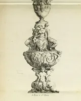 An illustration from Recueil d'antiquités romaines, ou, Voyage d'Italie : composé de 60 planches : dans lequel on trouve divers vases, autels, trepieds, arabesques et autres sujets gravés d'après les dessins que differens artistes ont fait pendant leur séjour en Italie, lesquels jusqu'à présent n'ont point encore été gravés (1771)