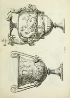 Picture 15 of 68 from Recueil d'antiquités romaines, ou, Voyage d'Italie : composé de 60 planches : dans lequel on trouve divers vases, autels, trepieds, arabesques et autres sujets gravés d'après les dessins que differens artistes ont fait pendant leur séjour en Italie, lesquels jusqu'à présent n'ont point encore été gravés (1771), leaf 30