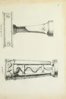 Picture 21 of 68 from Recueil d'antiquités romaines, ou, Voyage d'Italie : composé de 60 planches : dans lequel on trouve divers vases, autels, trepieds, arabesques et autres sujets gravés d'après les dessins que differens artistes ont fait pendant leur séjour en Italie, lesquels jusqu'à présent n'ont point encore été gravés (1771), leaf 40