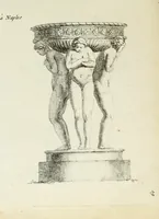 Picture 22 of 68 from Recueil d'antiquités romaines, ou, Voyage d'Italie : composé de 60 planches : dans lequel on trouve divers vases, autels, trepieds, arabesques et autres sujets gravés d'après les dessins que differens artistes ont fait pendant leur séjour en Italie, lesquels jusqu'à présent n'ont point encore été gravés (1771), leaf 42