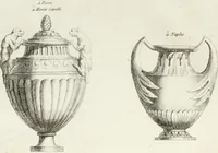 An illustration from Recueil d'antiquités romaines, ou, Voyage d'Italie : composé de 66 planches : dans lequel on trouve divers vases, autels, trépieds, arabesques, et autres sujets gravés d'après les dessins que différens artistes ont faits pendant leur séjour en Italie (1771)