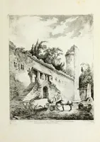 An illustration from Recueil d'antiquités romaines, ou, Voyage d'Italie : composé de 66 planches : dans lequel on trouve divers vases, autels, trépieds, arabesques, et autres sujets gravés d'après les dessins que différens artistes ont faits pendant leur séjour en Italie (1771)