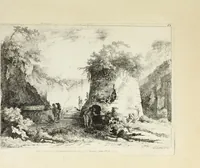 An illustration from Recueil d'antiquités romaines, ou, Voyage d'Italie : composé de 66 planches : dans lequel on trouve divers vases, autels, trépieds, arabesques, et autres sujets gravés d'après les dessins que différens artistes ont faits pendant leur séjour en Italie (1771)