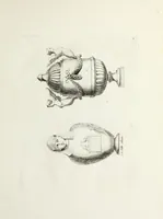 An illustration from Recueil d'antiquités romaines, ou, Voyage d'Italie : composé de 66 planches : dans lequel on trouve divers vases, autels, trépieds, arabesques, et autres sujets gravés d'après les dessins que différens artistes ont faits pendant leur séjour en Italie (1771)