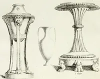 An illustration from Recueil d'antiquités romaines, ou, Voyage d'Italie : composé de 66 planches : dans lequel on trouve divers vases, autels, trépieds, arabesques, et autres sujets gravés d'après les dessins que différens artistes ont faits pendant leur séjour en Italie (1771)